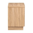 Bowery Hill Transitional 2-Drawer Nightstand in Provincial Brown