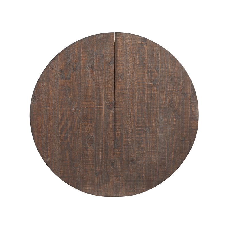 Bowery Hill Lift Top Storage Cocktail Table with Casters in Nutmeg