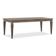 Bowery Hill Extendable Rectangular Dining Table 68