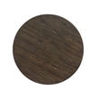 Bowery Hill Round Cocktail Table in Peppercorn with Pine Solids