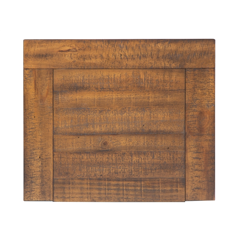 Bowery Hill 2-Drawer Nightstand in Toasted Nutmeg With Felt Lining