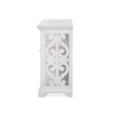 Bowery Hill Contemporary Alabaster Printer Stand With Adjustable Shelves
