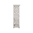 Bowery Hill Alabaster Bookcase With Adjustable Shelves and Drawer