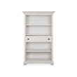 Bowery Hill Alabaster Bookcase With Adjustable Shelves and Drawer