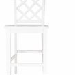 Bowery Hill 3-Piece Dining Set with Table and 2 Lattice Back Counter Stools