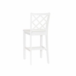 Bowery Hill 3-Piece Dining Set with Table and 2 Lattice Back Counter Stools