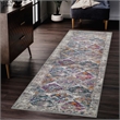Bowery Hill Vintage Patchwork Boho Chic Faded Area Rug Runner 2'2