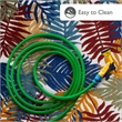 Bowery Hill Tropical Palm Indoor Outdoor Area Rug 3' x 5' in Multi-Color