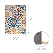 Bowery Hill Flower Print Indoor Outdoor Area Rug 5'3