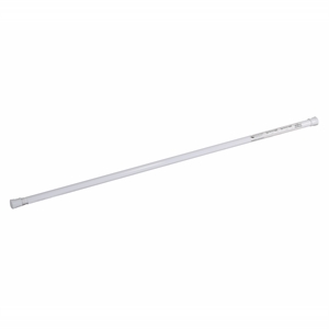 Bowery Hill Stainless Steel Adjustable 36-63-inch Shower Rod in White