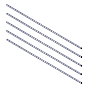 Bowery Hill Stainless Steel Shower Rod in Polished Chrome 72-Inch 5-Pack
