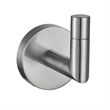 Bowery Hill Metal Robe Hook for Bath and Kitchen in Satin Nickel