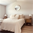 Bowery Hill Round Decorative Glass Wall Mirror with Gold Frame 24 Inch