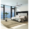 Bowery Hill 52 Inch LED Stainless Steel Ceiling Fan in Brushed Nickel