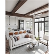 Bowery Hill 52 Inch LED Stainless Steel Ceiling Fan in Brushed Nickel