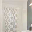 Bowery Hill Classic Adjustable 36 to 63 Inch Shower Rod in Bone