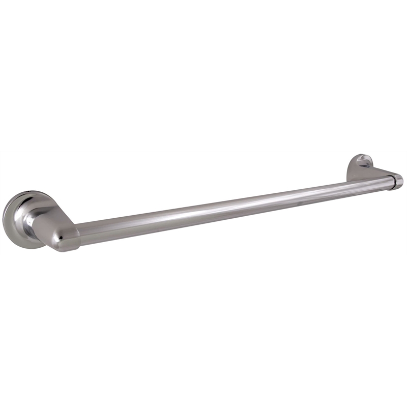 Bowery Hill 18-Inch Transitional Metal Towel Bar in Polished Chrome