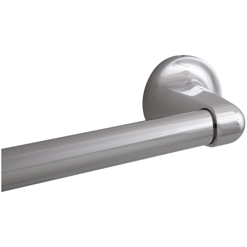 Bowery Hill 18-Inch Transitional Metal Towel Bar in Polished Chrome