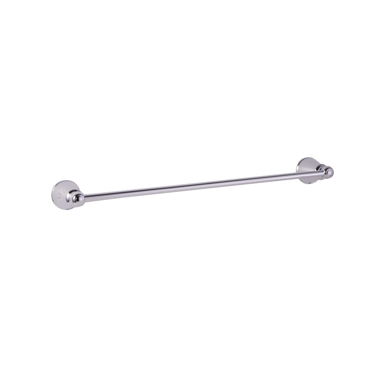 Bowery Hill 18-Inch Transitional Metal Towel Bar in Polished Chrome