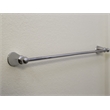 Bowery Hill 18-Inch Transitional Metal Towel Bar in Polished Chrome