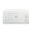 Bowery Hill 61-Inch Vanity with Solid White Cultured Marble Top