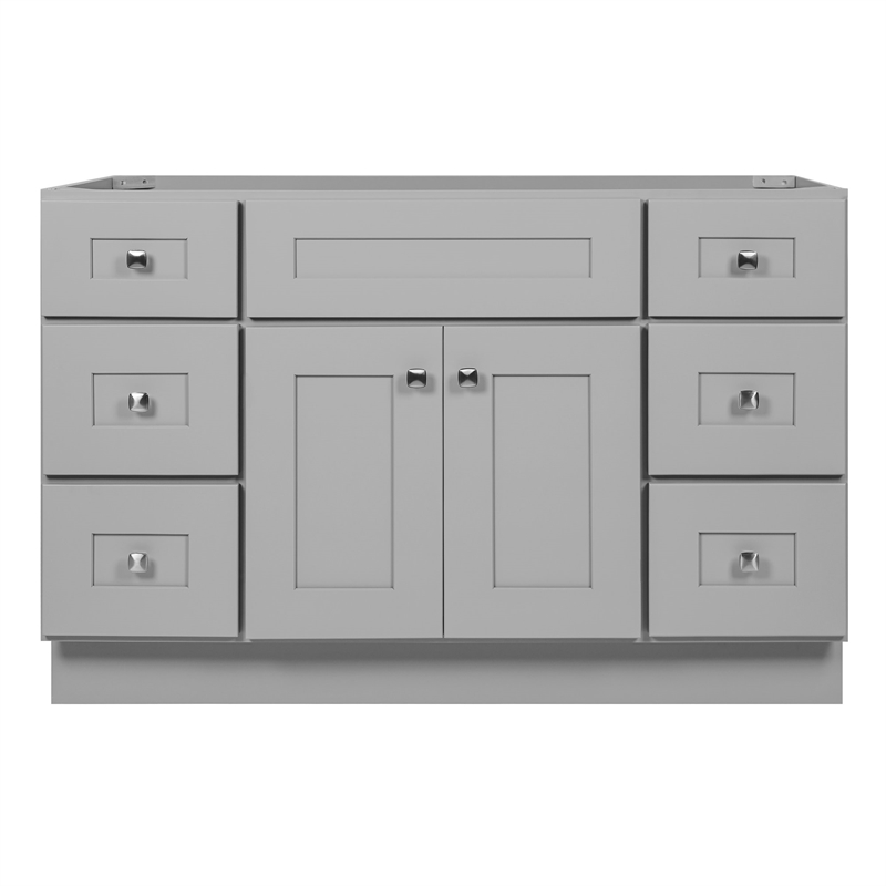 Bowery Hill 48-Inch Solid Wood Vanity in Sherwin Williams Gray