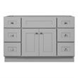 Bowery Hill 48-Inch Solid Wood Vanity in Sherwin Williams Gray