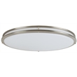 Bowery Hill Integrated LED Ceiling Light in Silver Brushed Nickel