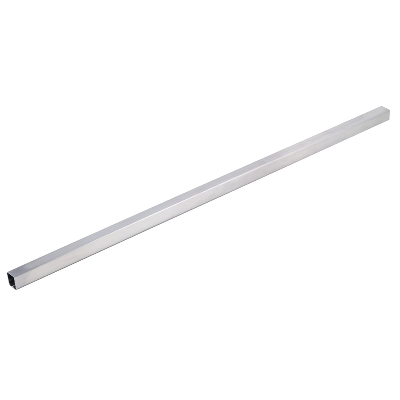 Bowery Hill Square Stainless Steel Towel Bar 24-Inch x 5/8-Inch