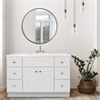 Bowery Hill 48-Inch Solid Wood Vanity in Sherwin Williams White