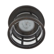 Bowery Hill Integrated LED Stainless Steel Ceiling Light in Rustic Bronze