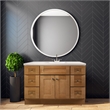 Bowery Hill 48-Inch Solid Wood Vanity without Top in Modern Birch