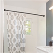 Bowery Hill Adjustable 42 to 72-Inch Shower Rod in Oil Rubbed Bronze