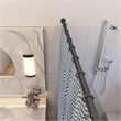 Bowery Hill Adjustable 42 to 72-Inch Shower Rod in Oil Rubbed Bronze