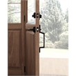 Bowery Hill 2-Way Adjustable Metal Entry Handleset in Matte Black