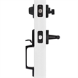 Bowery Hill 2-Way Adjustable Metal Entry Handleset in Matte Black