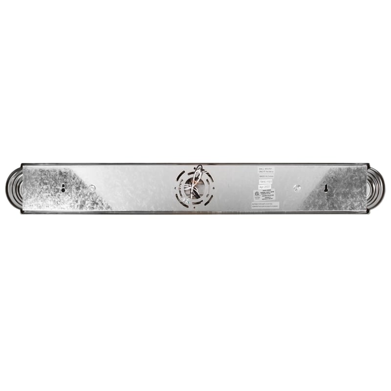 Bowery Hill 4-Light Stainless Steel Vanity Light in Satin Nickel
