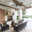 Bowery Hill 52-Inch Indoor/Outdoor Steel Ceiling Fan in Bronze
