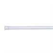 Bowery Hill Adjustable 50-84 Inch Tension Steel Shower Rod in White
