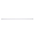 Bowery Hill Adjustable 50-84 Inch Tension Steel Shower Rod in White