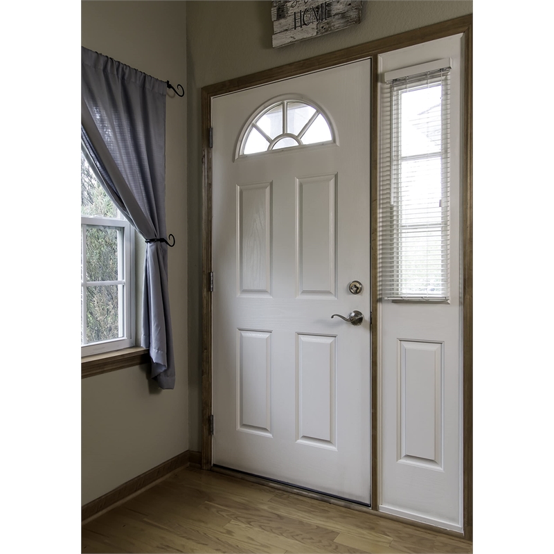 Bowery Hill Brass Single Cylinder Deadbolt in Satin Nickel/Silver