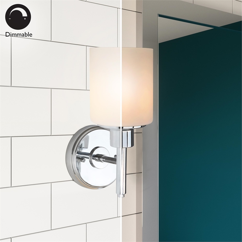 Bowery Hill 5-Light Stainless Steel Vanity Light in Satin Nickel