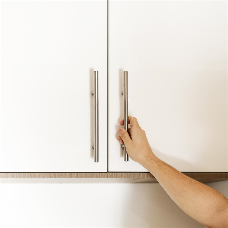 Bowery Hill 8-Inch Stainless Steel Cabinet Pulls in Silver 10 Pack