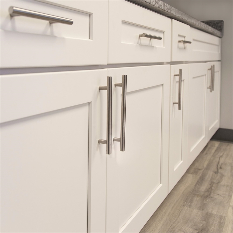 Bowery Hill 8-Inch Stainless Steel Cabinet Pulls in Silver 10 Pack