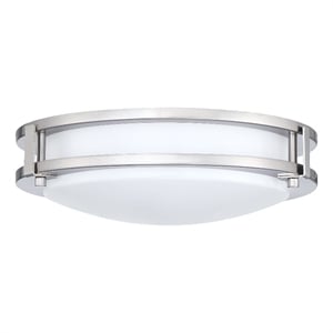 Bowery Hill 5 Color Temperature LED Flush Ceiling Light 11 Inch 2-Pack