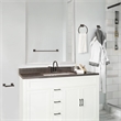 Bowery Hill Squared Double Robe Metal Hook in Oil Rubbed Bronze