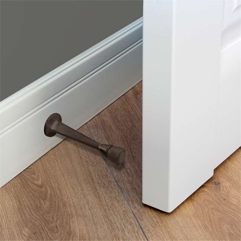 Bowery Hill Stainless Steel Door Stop in Oil Rubbed Bronze 20 Pack
