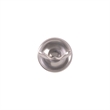 Bowery Hill Transitional Metal Bathroom Double Robe Hook in Brushed Nickel