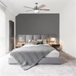 Bowery Hill LED Ceiling Fan in Brushed Silver Nickel 52-Inch