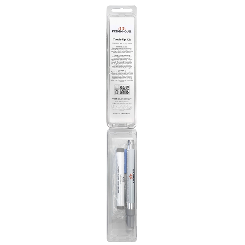 Bowery Hill Wood Cabinet Touch-Up Repair Kit with Marker in Gray